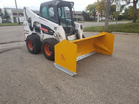 5 foot snow box blade for skid steer|front skid steer snow blades.